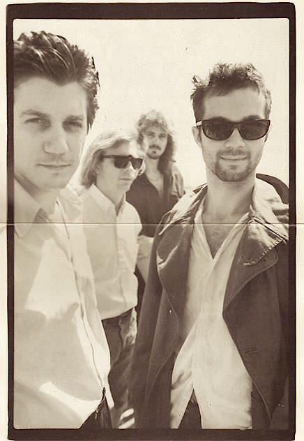 Thin White Rope, ca. 1990: Roger Kunkel, John Von Feldt, Matthew Abourezk, Guy Kyser